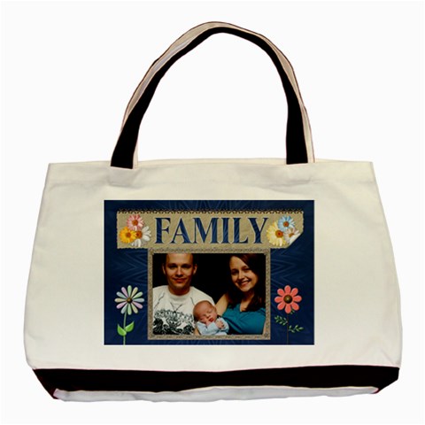 Family Flowers Classic Tote Bag By Lil Front