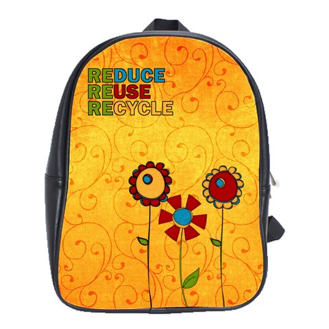 Recycle Backpack Lrg  By Albums To Remember Front