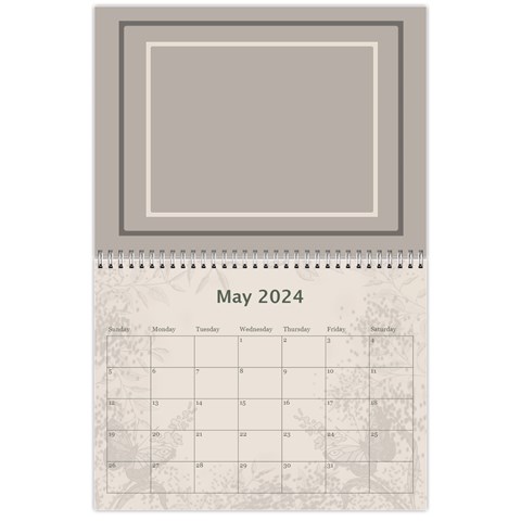 Coffee And Cream (any Year) 2024 Calendar By Deborah May 2024