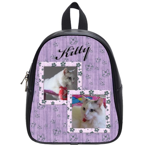 Kitty School Bag (small) By Deborah Front