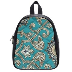 peacock school bag - School Bag (Small)