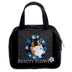 flower lady - Classic Handbag (Two Sides)
