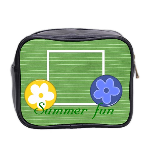 Summer Fun Mini Toiletries Bag (two Sides) By Elena Petrova Back