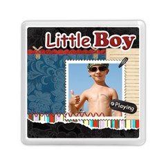 little boy - Memory Card Reader (Square)