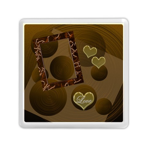 Love Gold Circles Memory Card Reader By Ellan Front
