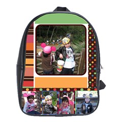 Colorful World Bag - School Bag (Large)