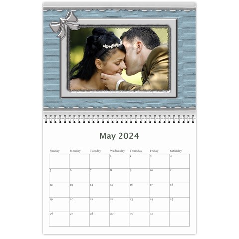 Elegant In Silver 2024 (any Year) Calendar By Deborah May 2024