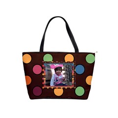 colorful world Shoulder Handbag dbl-frame - Classic Shoulder Handbag