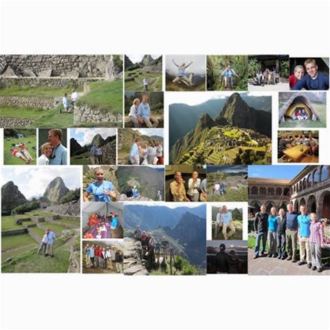 Peru Collage For Matt N Lea By Sam Sherstad 18 x12  Print - 1