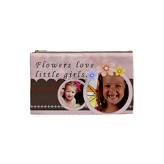 flower and lovely kids (7 styles) - Cosmetic Bag (Small)