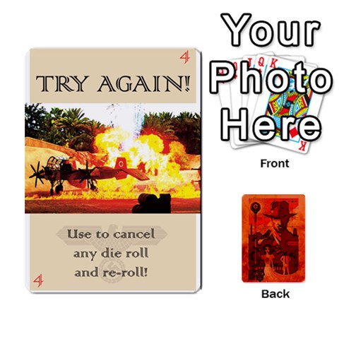Indiana Jones Fireball Card Set 01 By German R  Gomez Front - Heart3