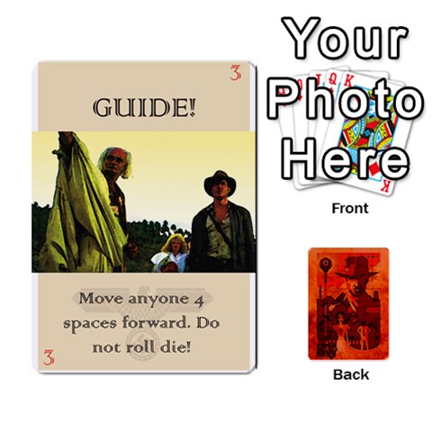 Ace Indiana Jones Fireball Card Set 01 By German R  Gomez Front - HeartA