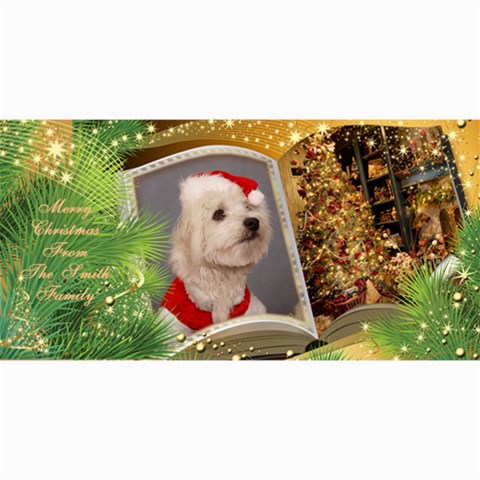 Merry Christmas 4x8 Photo Card No1 By Deborah 8 x4  Photo Card - 5