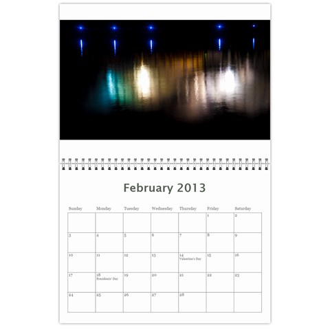 2012/13 Calendar By Tim Nichols Feb 2013