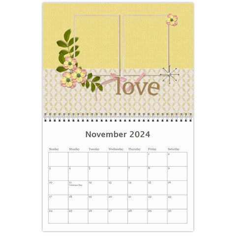 Calendar: Mom/family/kids By Jennyl Nov 2024