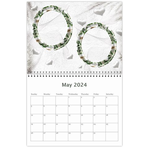 Our Wedding Or Anniversary 2024 (any Year) Calendar By Deborah May 2024