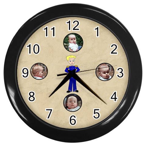 Our Prince Clock By Maryanne Front