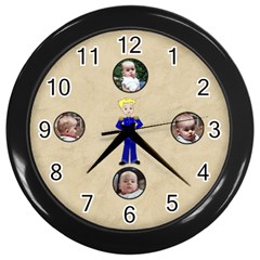 our prince clock - Wall Clock (Black)