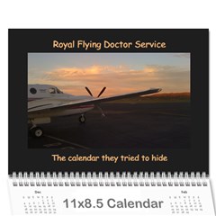 rfds calender - Wall Calendar 11  x 8.5  (12-Months)