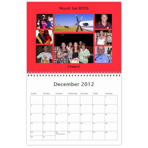 Rfds Calender By Rachael Moulden Dec 2012