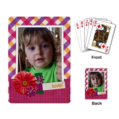 Picnic/Daisy/love-Playing cards (single design) - Playing Cards Single Design (Rectangle)