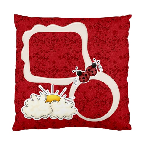 Bugs Pillow By Elena Petrova Front