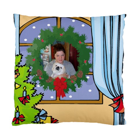 Christmas Pillow Case Two Sides By Kim Blair Front