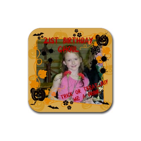 Aimee 21st Coaster By Alesha Front