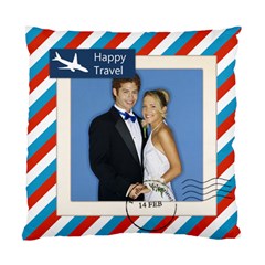 happy travel - Standard Cushion Case (Two Sides)