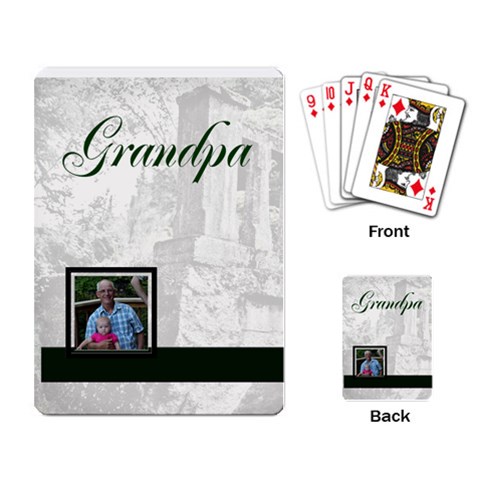 Grandpa Cards By Patricia W Back
