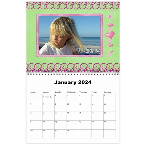 All Precious 2024 (any Year) Calendar By Deborah Jan 2024