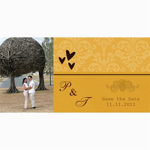 Save The Date Cards 8 x4  Photo Card - 5