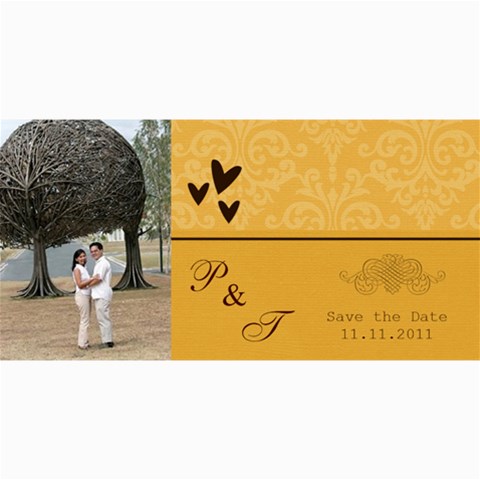 Save The Date Cards 8 x4  Photo Card - 8