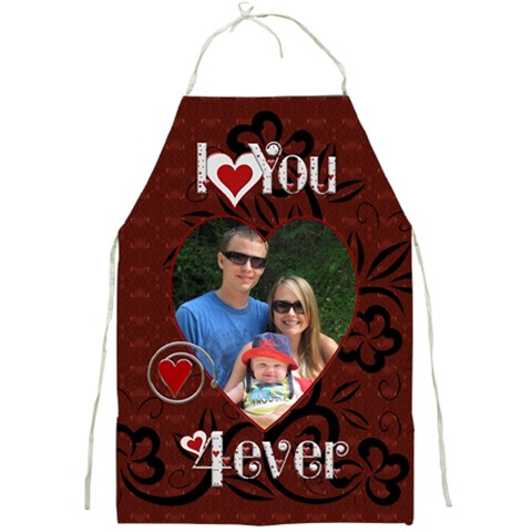 I Love You Apron By Lil Front