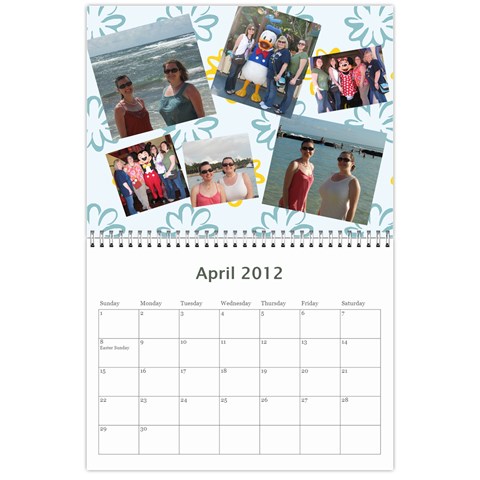 Calendar Nana & Mom By Carrie Wardell Apr 2012