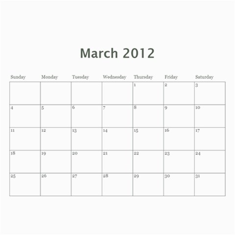 Calendar Read By Carrie Wardell Jun 2012