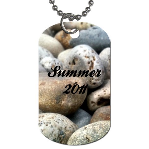 Summer Beach Dogtag By Patricia W Back