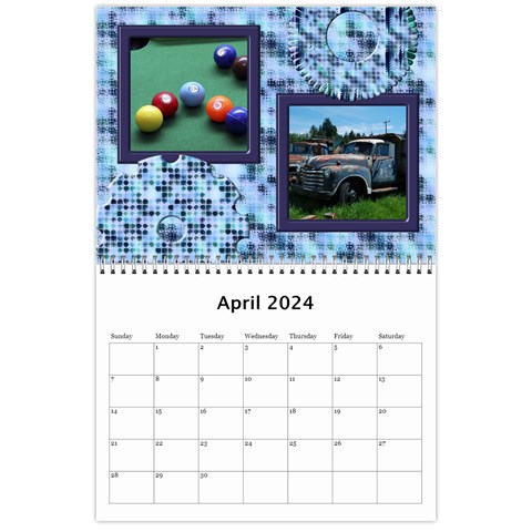 The Bloke Calendar 2024 (any Year) By Deborah Apr 2024