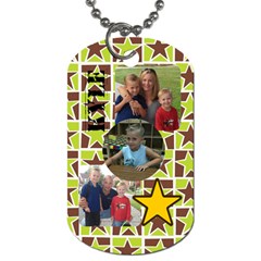 Kyle - Dog Tag (One Side)