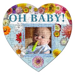 Oh Baby Heart Puzzle - Jigsaw Puzzle (Heart)
