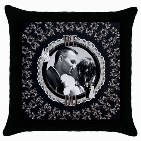 We Do Fancy Throw Pillow Case By Lil Front