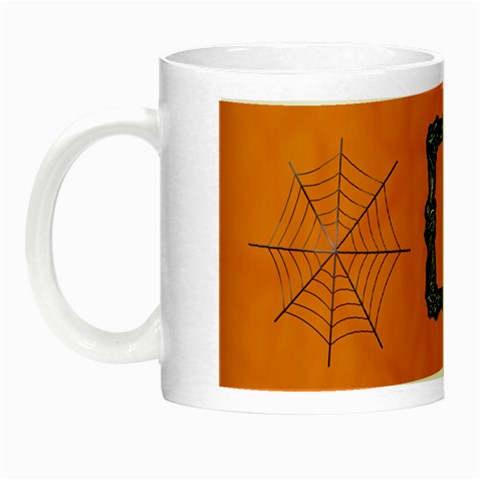 Halloween Luminous Mug By Elena Petrova Left