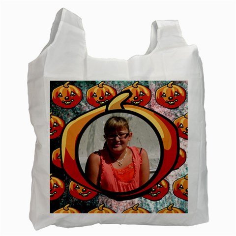 Trick Or Treat Recycle Bag By Kim Blair Front