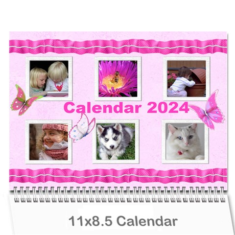 My Girl 2024 (any Year) Calendar By Deborah Cover