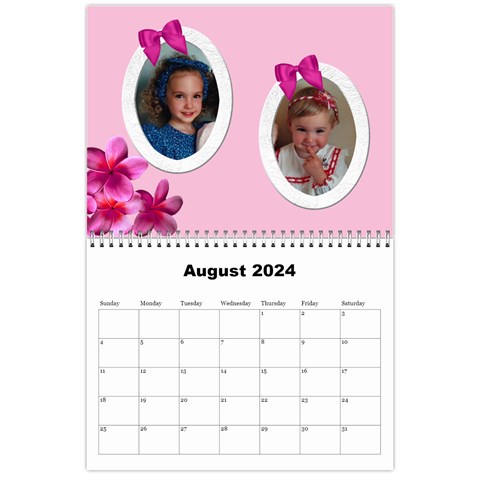 My Girl 2024 (any Year) Calendar By Deborah Aug 2024