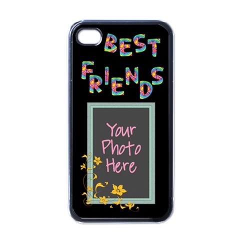 Best Friends Iphone 4 Case Black By Digitalkeepsakes Front