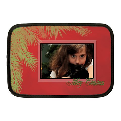 Christmas Netbook Case By Patricia W Front
