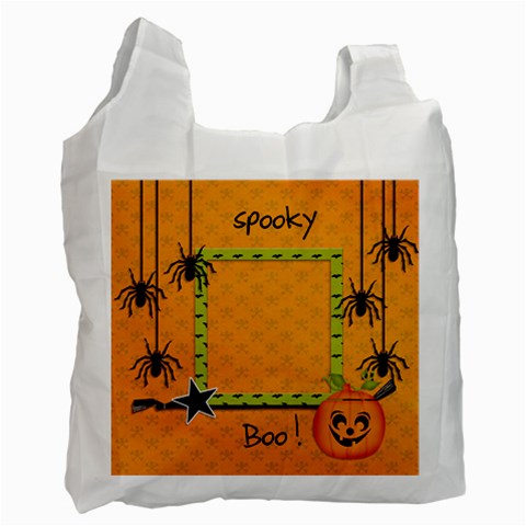 Recycle Bag (one Side): Halloween6 By Jennyl Front