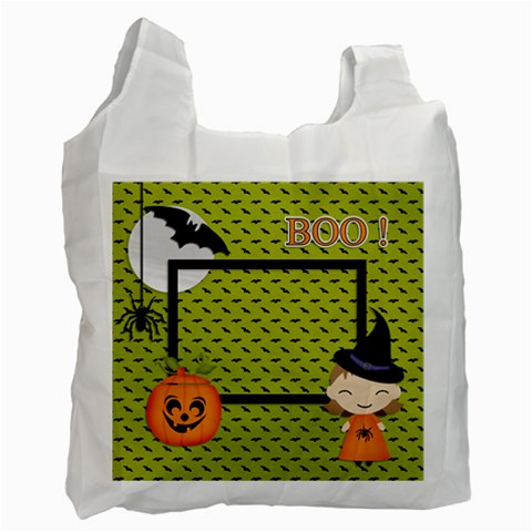 Recycle Bag (one Side): Halloween7 By Jennyl Front