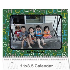 2012 Calendar Friends - Wall Calendar 11  x 8.5  (12-Months)